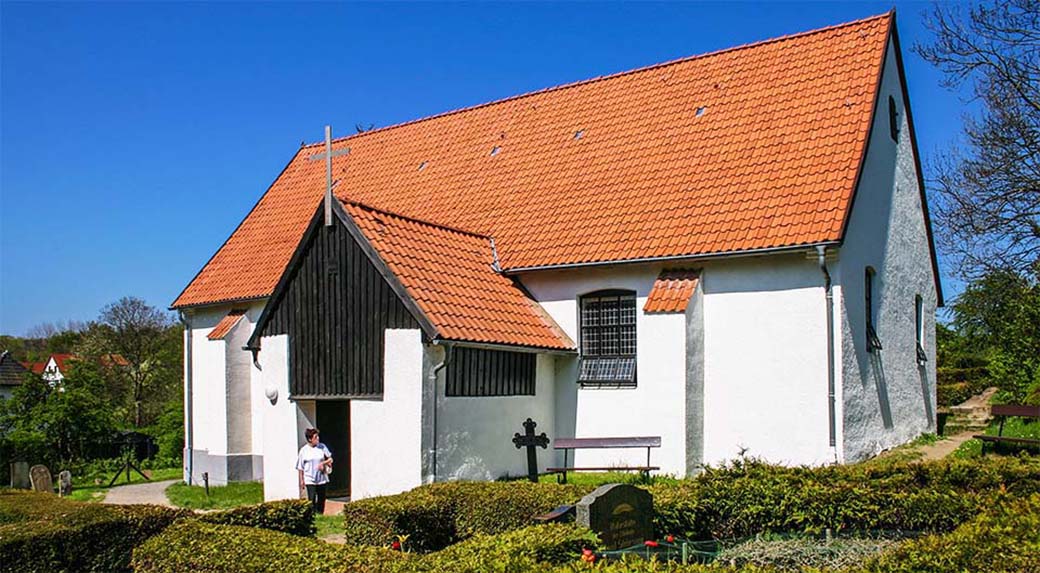 Die Hiddenseer Inselkirche